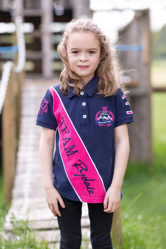 Polo Ellie Sash pour filles FR Polos pour filles Rydale