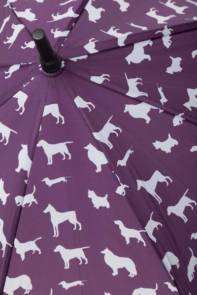 Large Umbrella - Multi Dog Berry