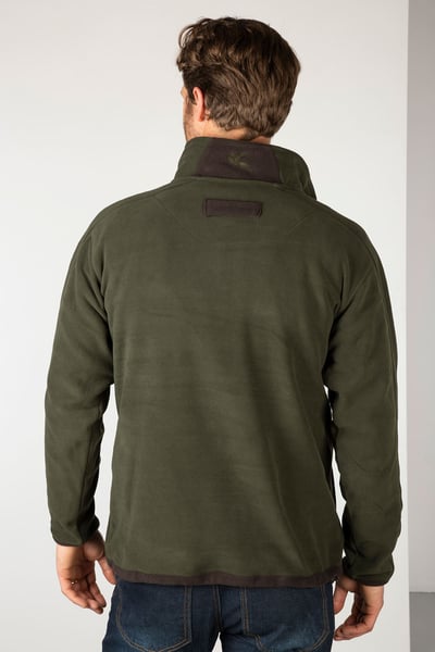 Men's Half Zip Fleece - Gransmoor - Olive