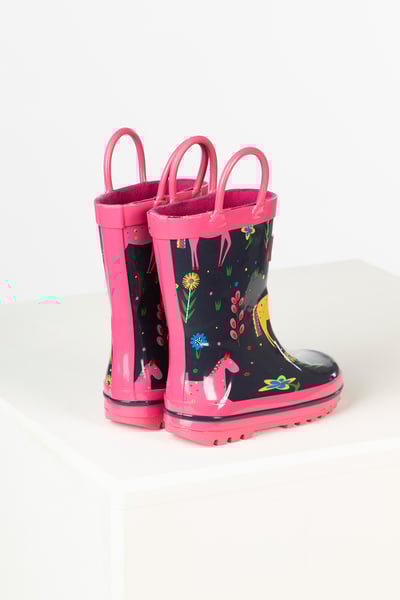 Kids Wellies - Splish Splash - Horsey