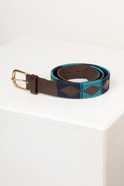 Cinturones Polo - Askwith - Brown/Teal/Navy