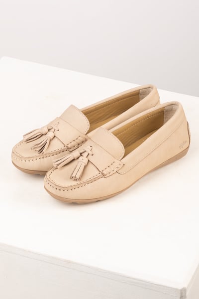 Damen-Loafer mit Quaste - Reighton - Blasser Sand