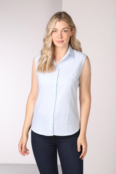 Ladies Hannah Sleeveless Country Shirt - Matilda - Matilda Cloudless
