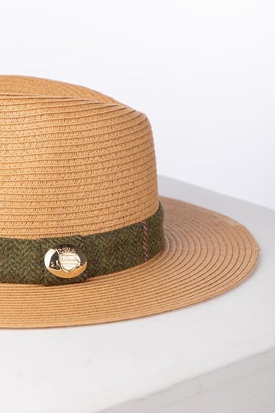 Ladies Panama Summer Hat - Aislaby - Beige