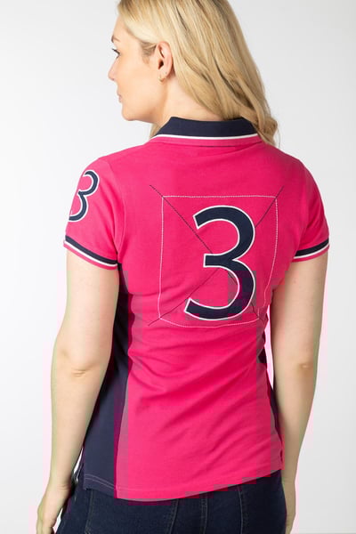 Ladies Muston IV Polo Shirt - Bonbon
