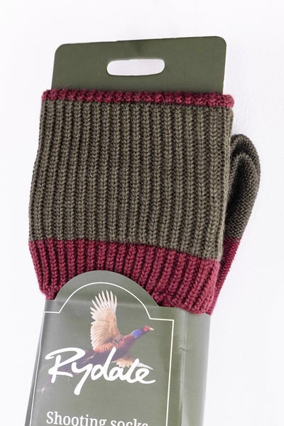 Men’s Shooting Socks – Danby - Wine