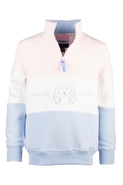Girls Sweatshirt - Byland II - Spaniel Soft Pink/White/Soft Blue
