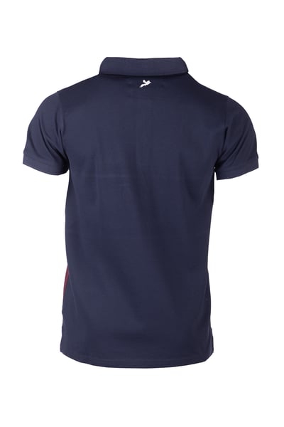 Men's Polo Shirt - Byland - Pheasant Navy/White/Wine