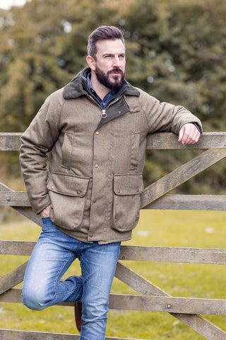 Men's Tweed Coat