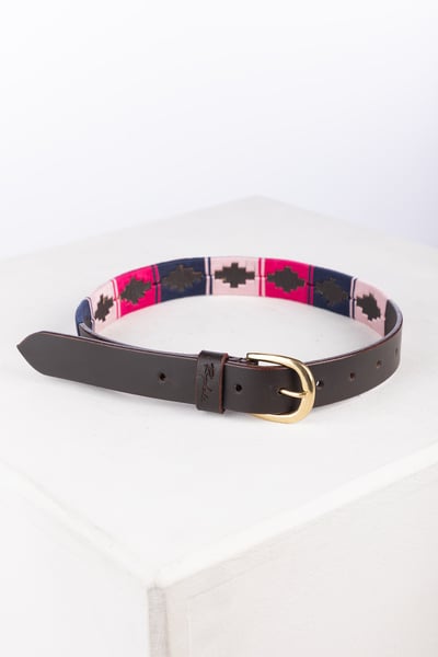 Junior-Polo-Gürtel – Askwith - Bonbon/Navy/Sorbet