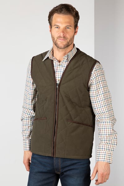 Gilet matelassé double épaisseur pour homme - Danby