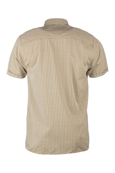 Camisas de manga corta con alto contenido de algodón para hombre - Cazador furtivo de aceitunas
