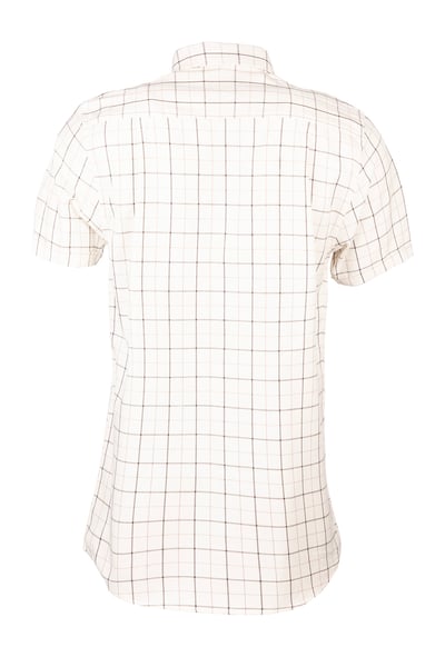 Men's Short Sleeve Country Shirt - Goathland Dark Brown