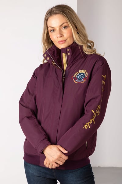 Blouson Bomber Femme Emblem - Ripon - Baie noire