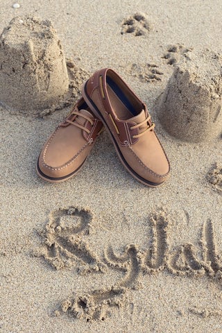 Men's Brown Deck Shoes