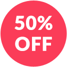 Sale - 50% OFF