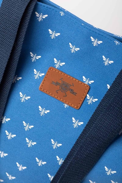 Ladies Canvas Shopping Bag - Roxby - Pacific