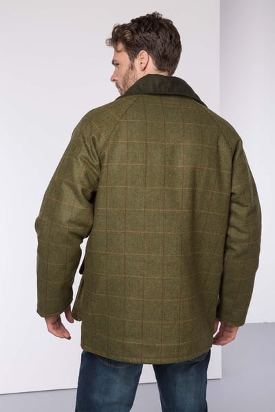 Men's Derby Tweed Shooting Jacket - Heathland