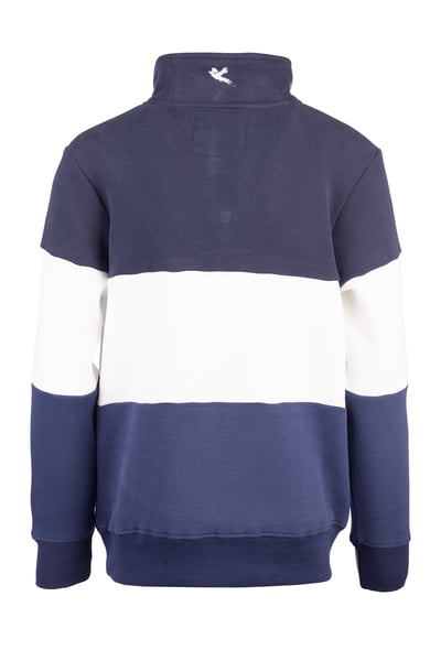 Boy's Sweatshirt - Byland II - Tractor Navy/White/Denim