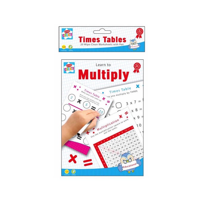 Kids Wipeable Learning Activity Sets UK