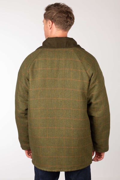 Men's Derby Tweed Shooting Jacket - Dark Check