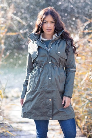 Ladies Long Waterproof Jacket