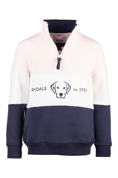 Girls Sweatshirt - Byland II - Labrador Soft Pink/White/Navy