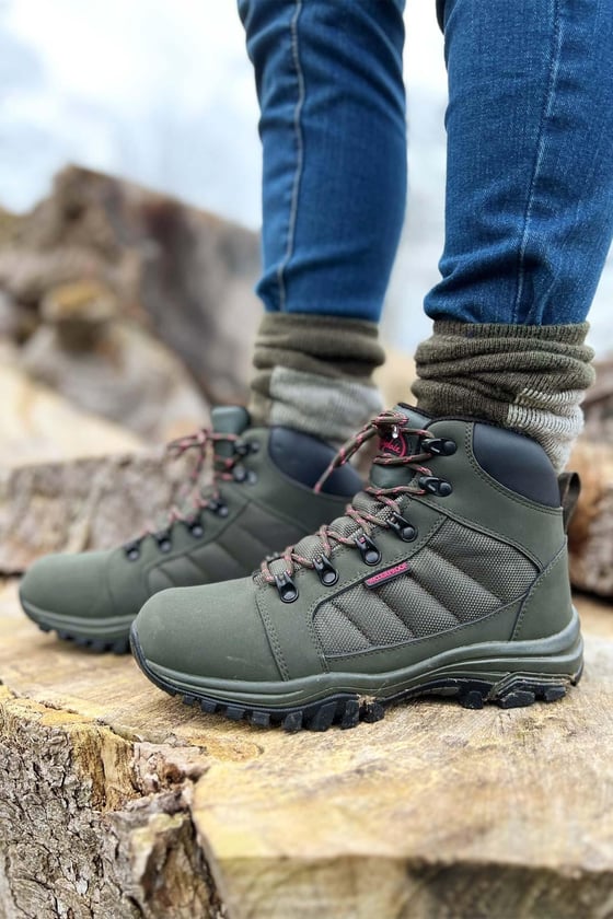 Womens leather store walking boots uk