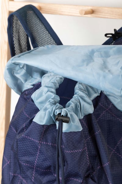 Pack & Go Rucksack - Navy Tweed