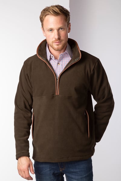 Men's Overhead Fleece - Harpham - Olive