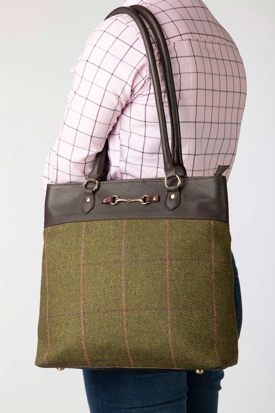 Ladies Tweed Tote Bag