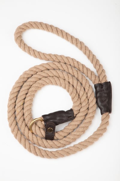 Rope Slip Lead – Yapham - Beige