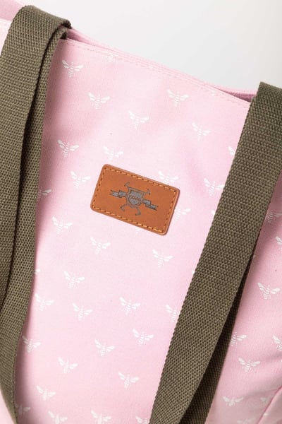 Ladies Canvas Shopping Bag - Roxby - Sorbet