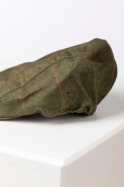 Herren-Schiebermütze mit Tweed-Print – Danby - Heide