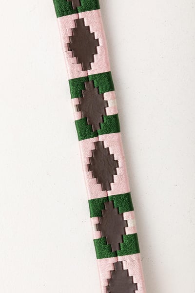 Polo Belts - Askwith - Brown/Sorbet/Olive