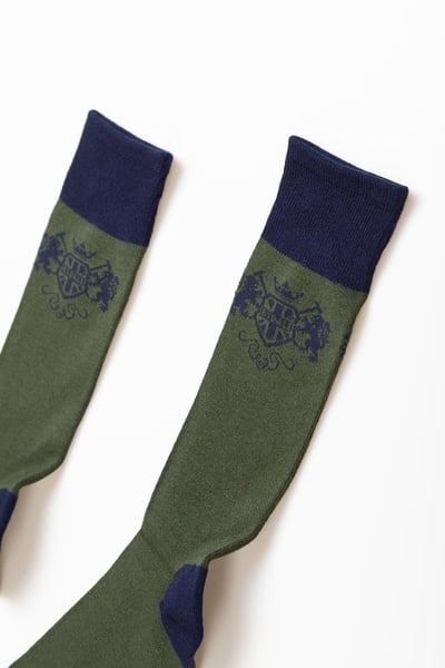 Men's Emblem Socks - Khaki