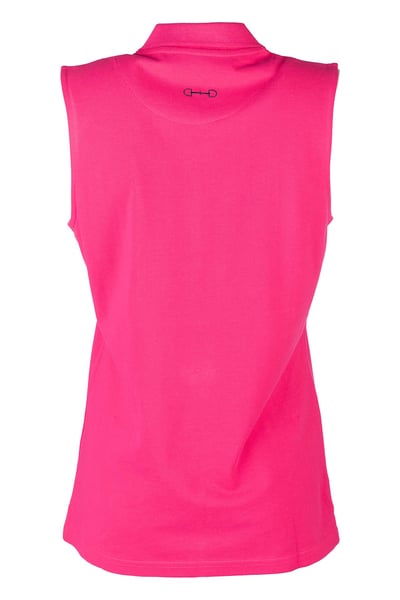 Ladies Sleeveless Polo Shirt - Kirby - Bonbon