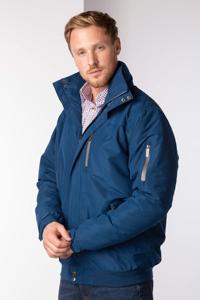 Men's Team Bomber Jacket - Ripon - Dark Denim