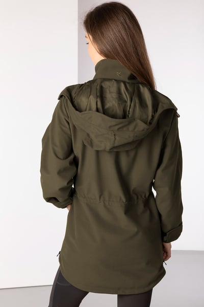 Ladies Long Performance Shooting Smock - Danby - Dark Olive