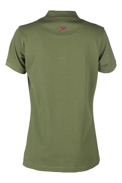 Ladies Pheasant Polo Shirt - Kirby - Olive