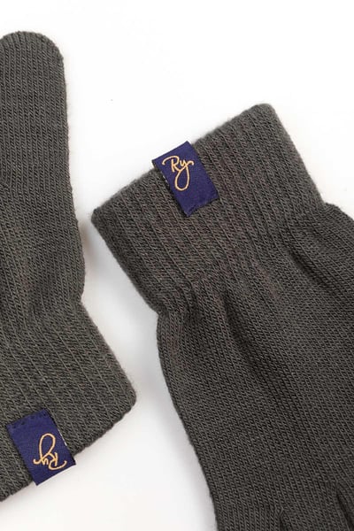 Ladies Knitted Gloves - Bella - Iron