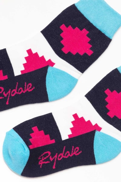 Calcetines tobilleros júnior - Cinturón Polo/Azul marino