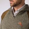 Men's Knitted Quarter Zip