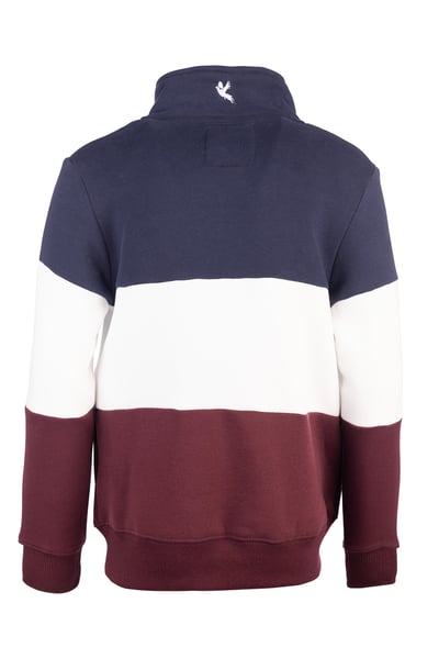 Boy's Sweatshirt - Byland II - 4X4 Navy/White/Wine