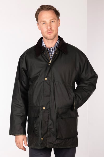 Men's Classic Wax Jacket - Olive