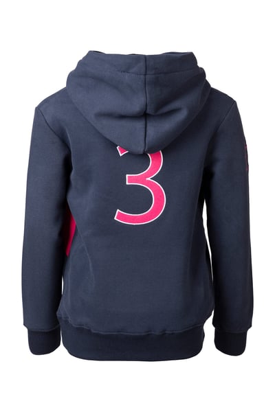 Girl's Sash Overhead Hoody - Navy
