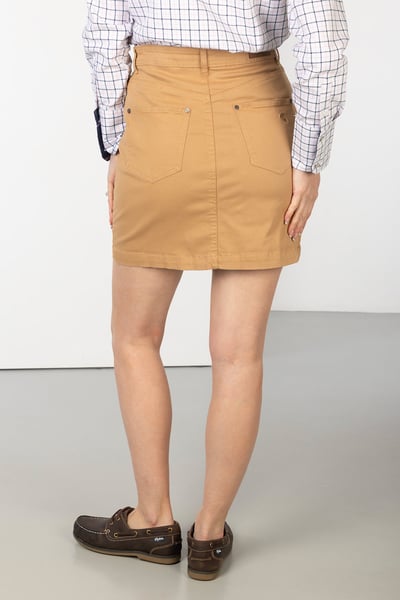 Ladies Chino Skirt - Ellie - Sand
