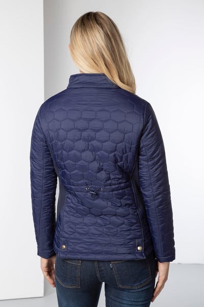 Ladies Quilted Jacket - Wrelton II - Navy