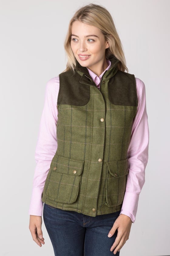 Damen-Tweed-Weste DE | Tweed-Weste für Damen | Rydale