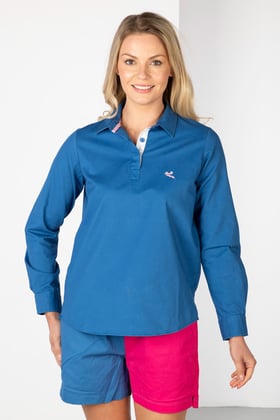 Ladies Plain Deck Shirt - Kirby